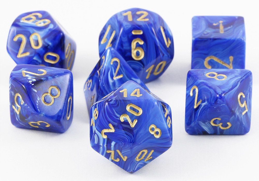 vortex dice blue