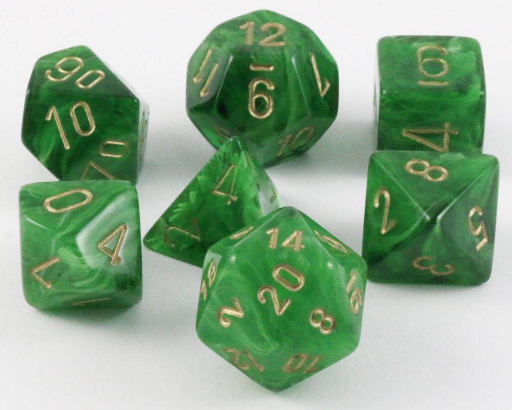 Vortex Dice Green