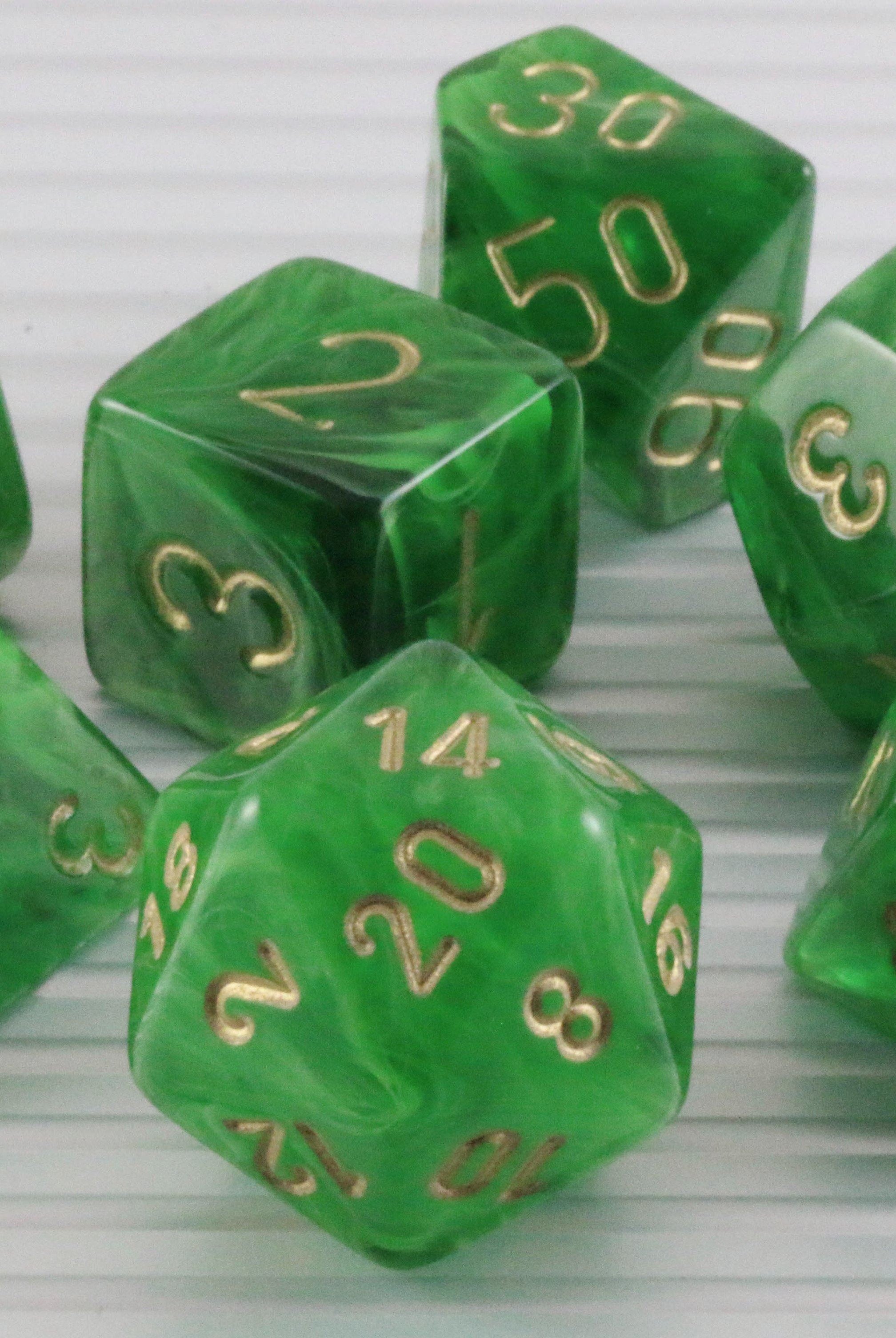 Vortex RPG Dice Green