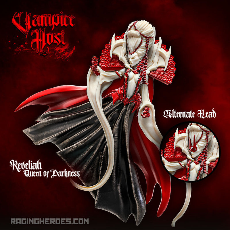 Raging Heroes Miniatures (Reveliah, Vampire Queen of Darkness)