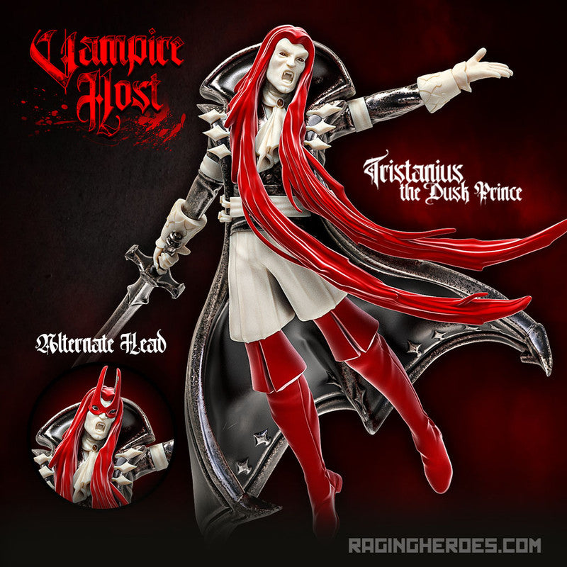 Raging Heroes Miniatures (Tristanius, Vampire Dusk Prince)