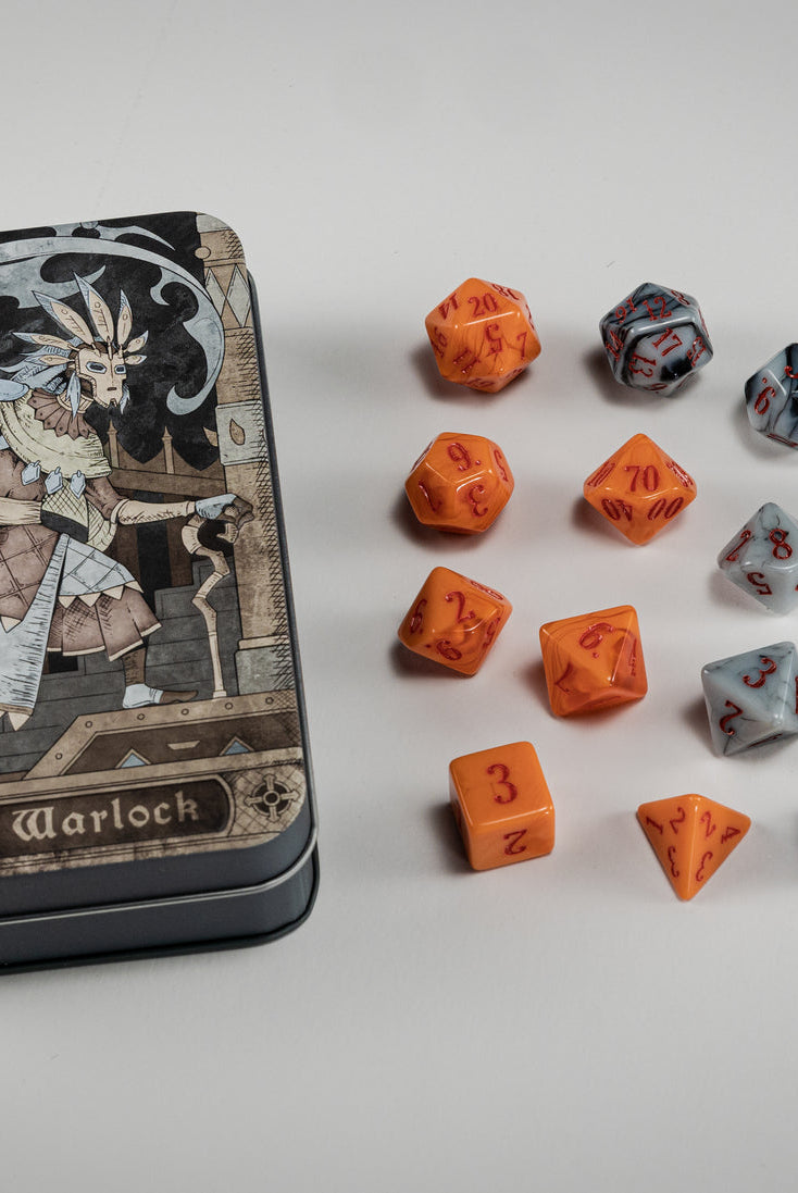 TTRPG Dice The Warlock