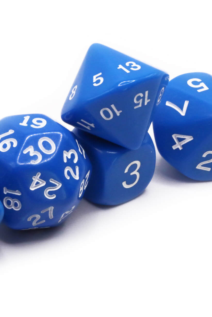 Who Knew Dice Blue 2