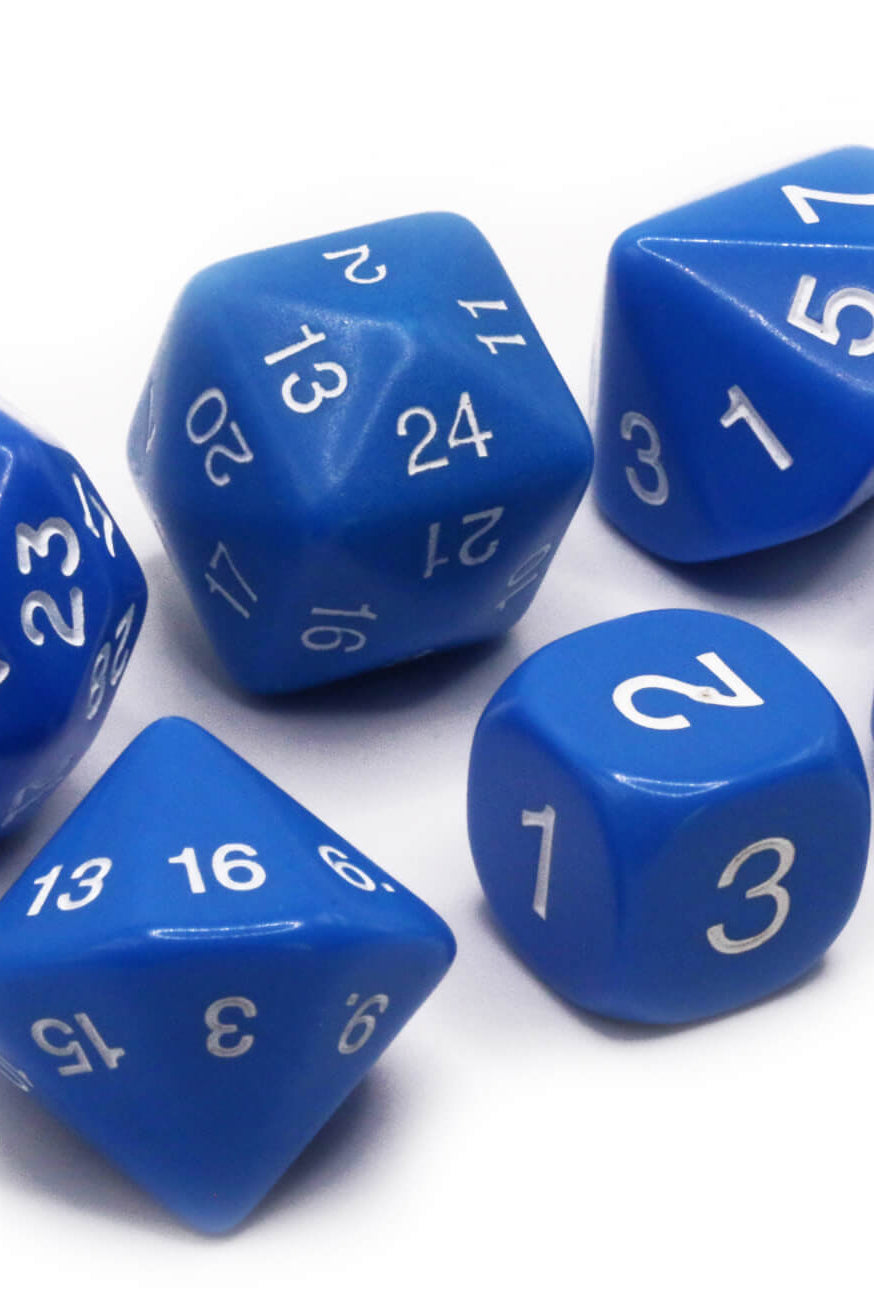 Who Knew Dice Blue