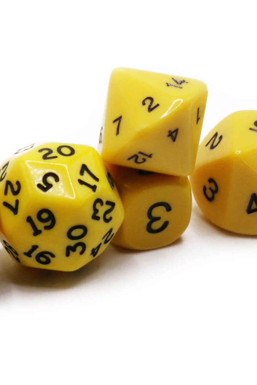 Who Knew Dice Yellow 3