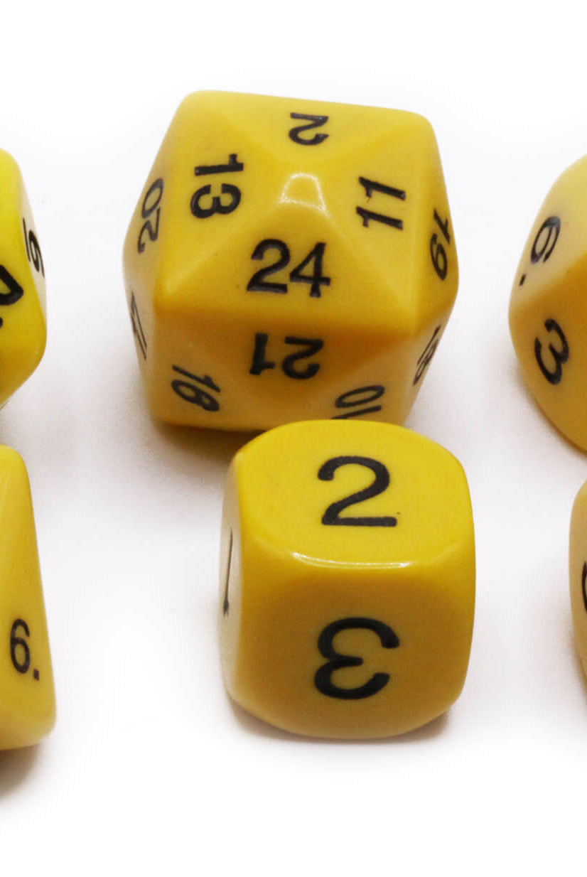 Who Knew Dice Yellow 2