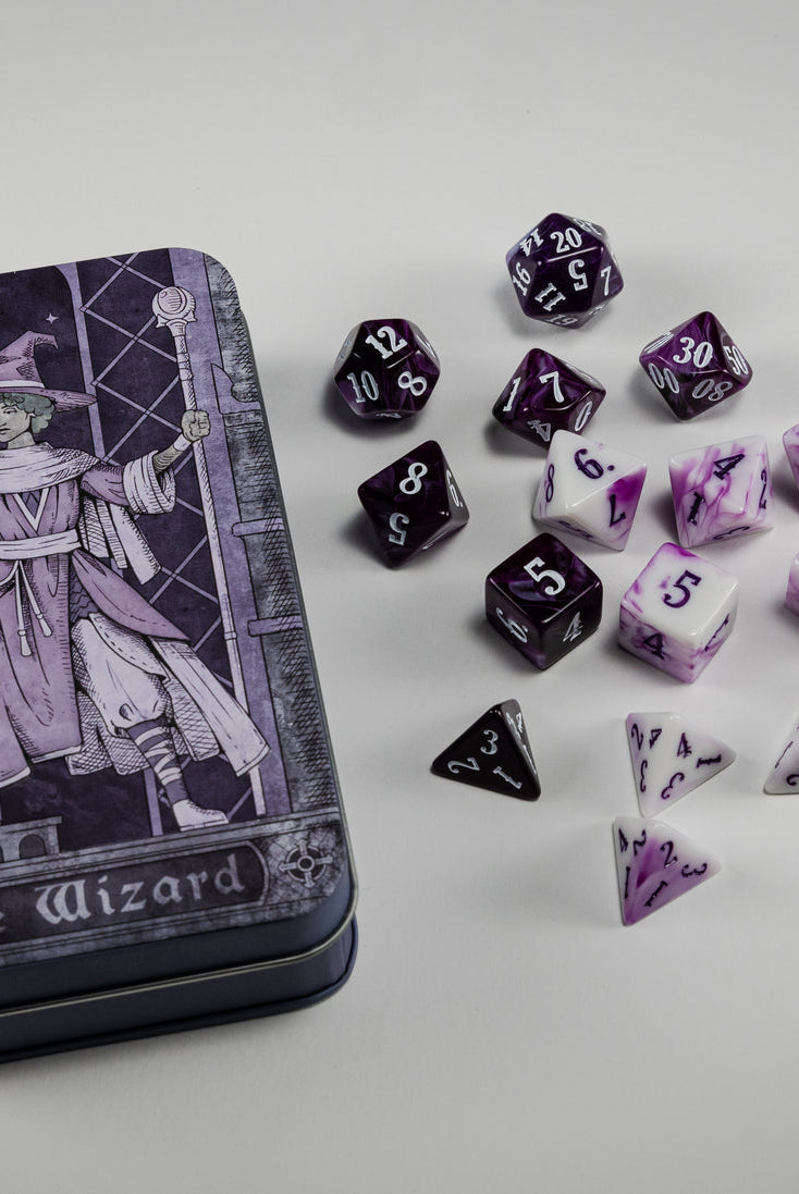 TTRPG Dice The Wizard