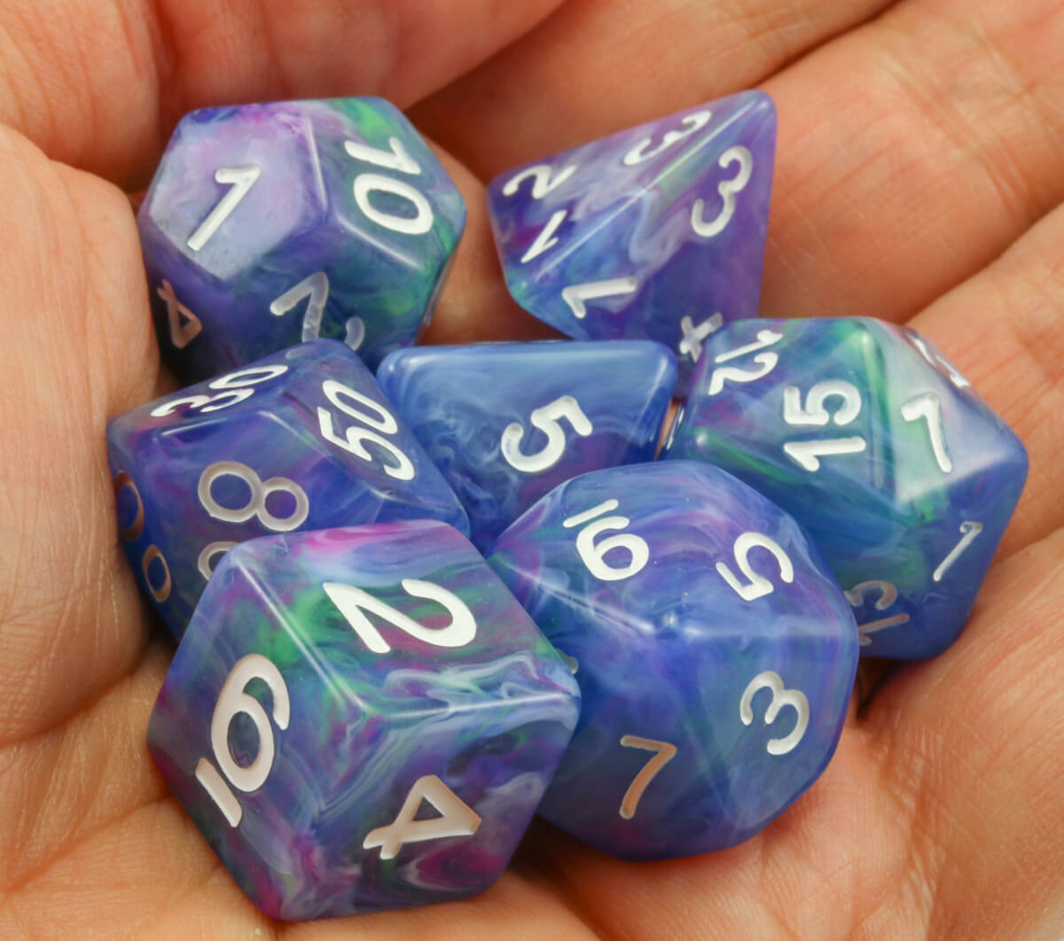 Beautiful D&D Dice