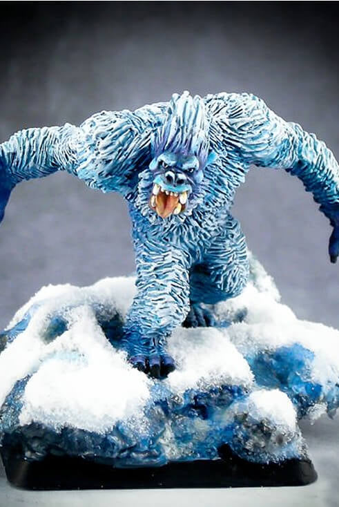 Yeti Warrior Miniature