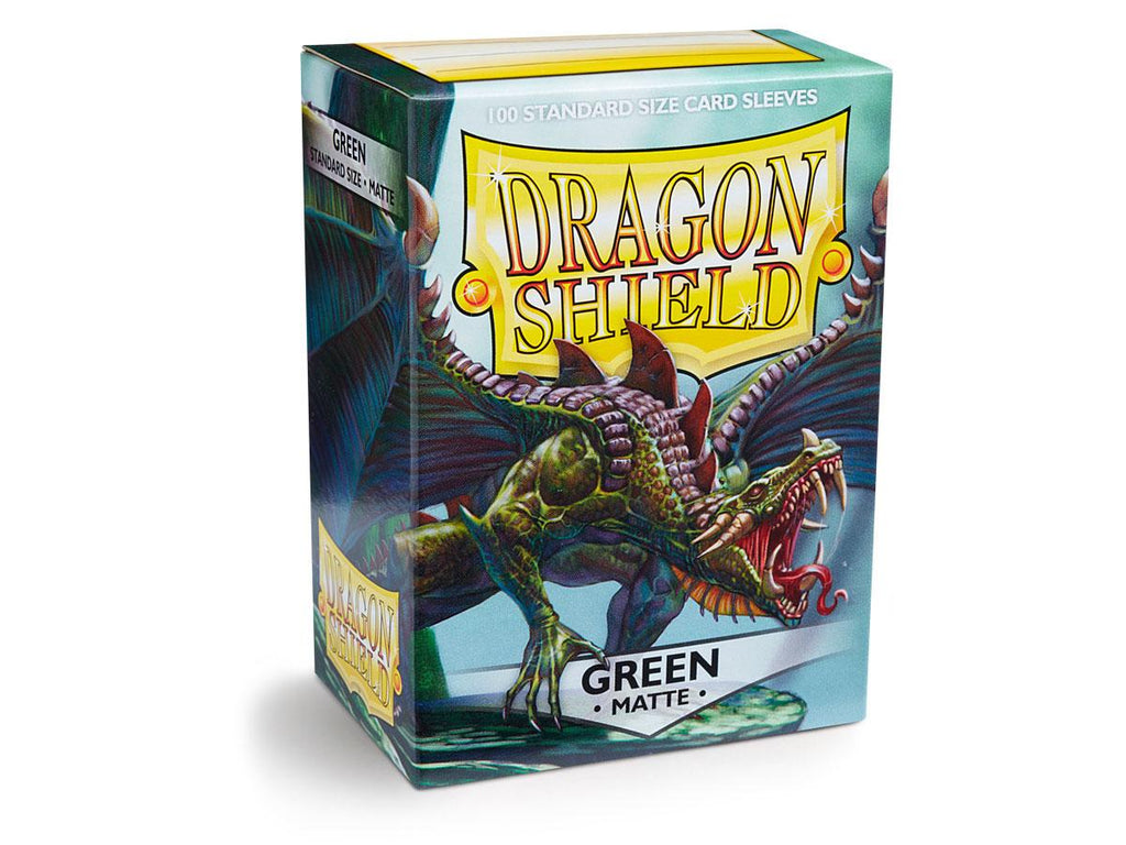 Dragon Shield Card Sleeves Matte Green