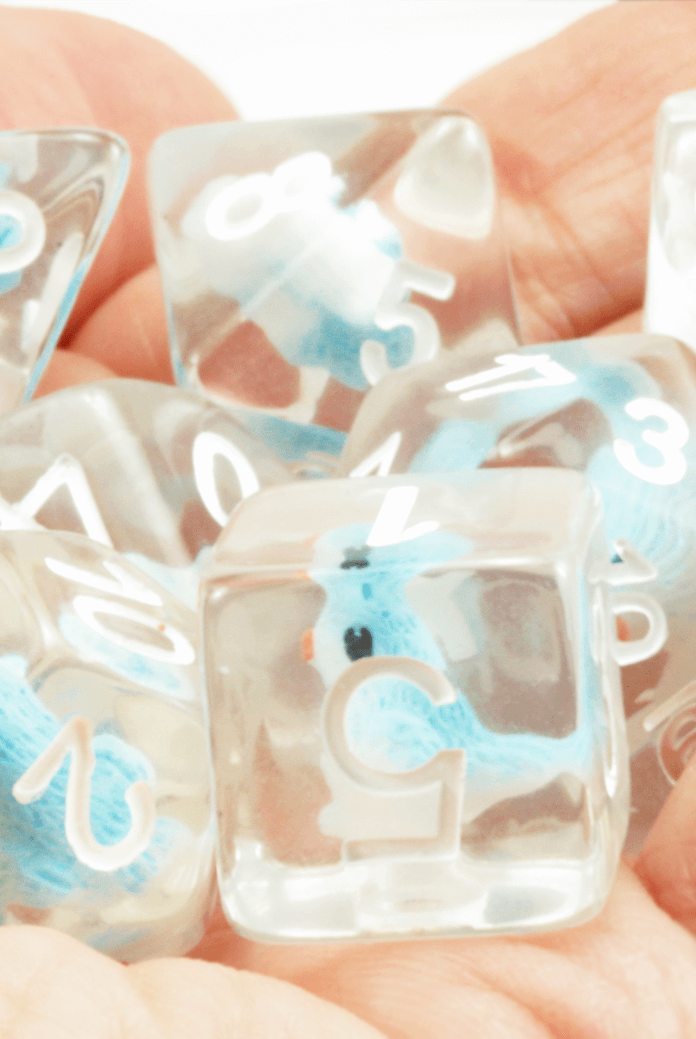 Blue Bird RPG Dice