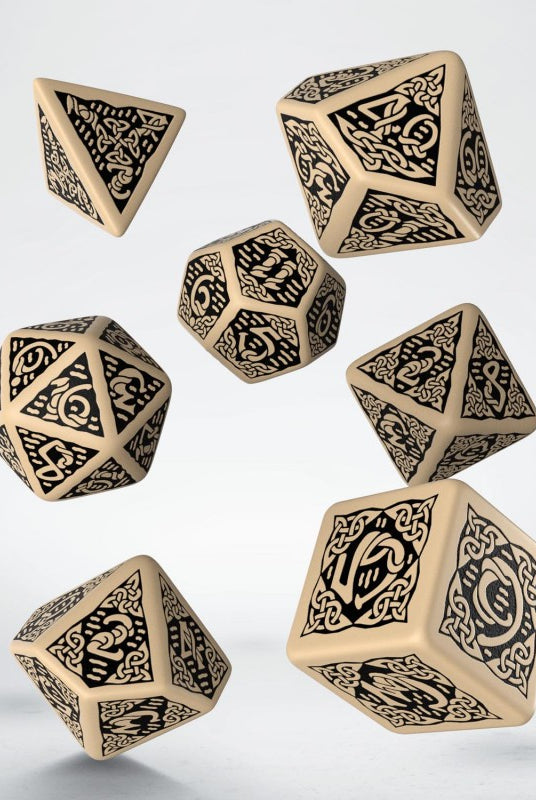 Celtic Dice for DnD Beige