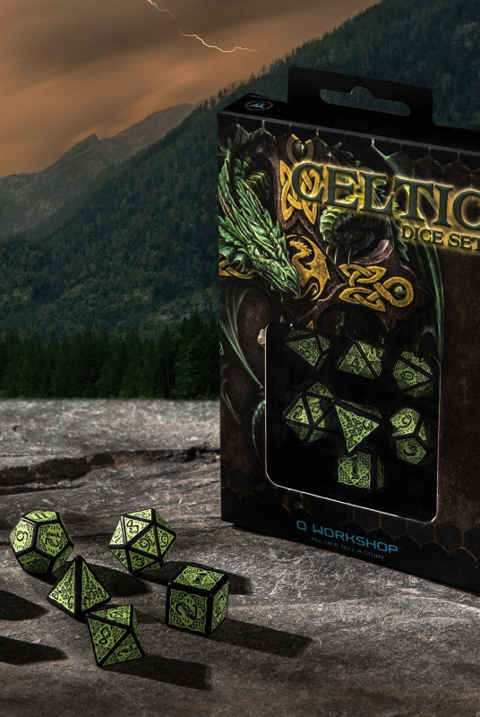 D&D dice celtic