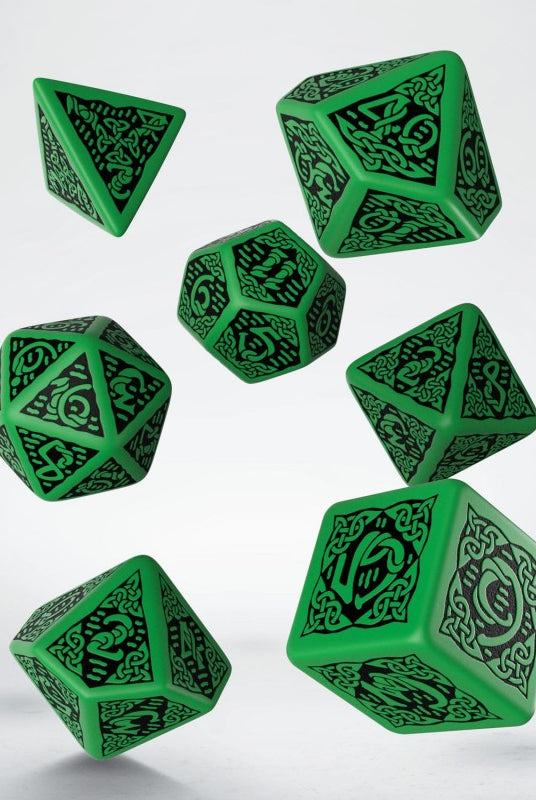 Celtic dice Green