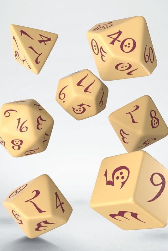 Q-Workshop Classic Beige Dice