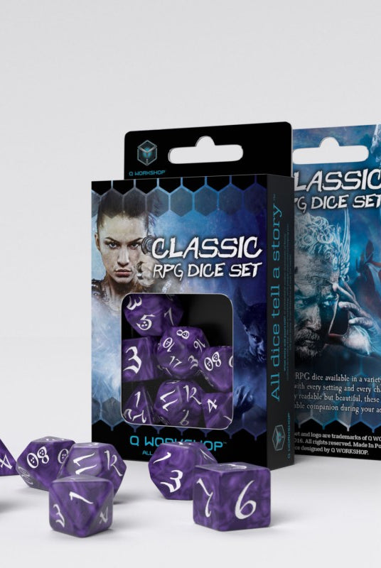 Classic Lavender Dice