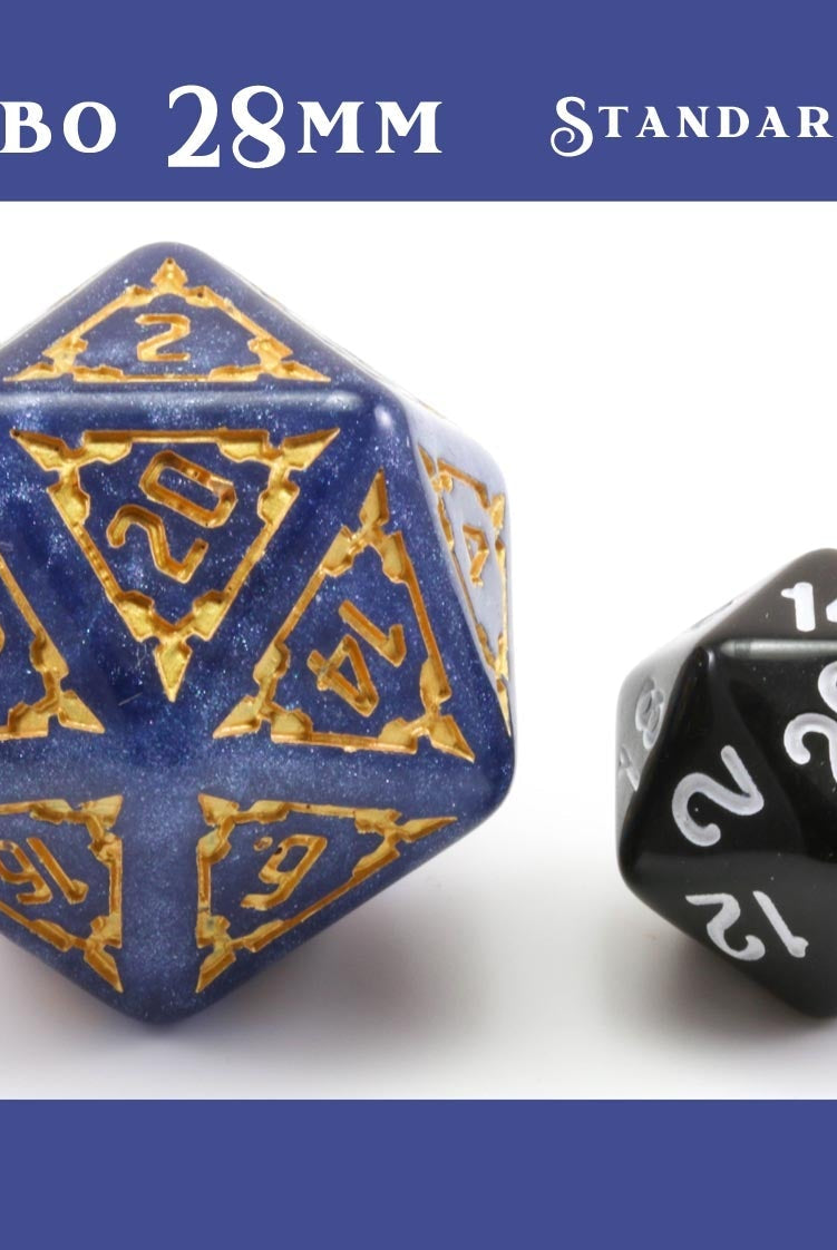 Giant d20 Size Comparison