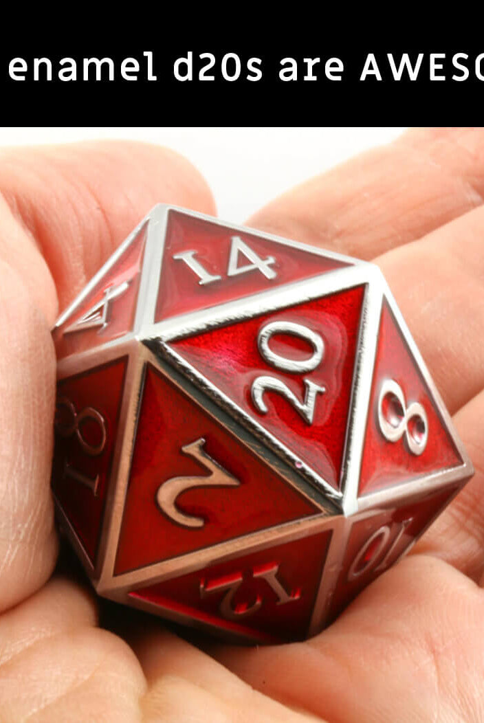 Awesome dice D&D Giant d20