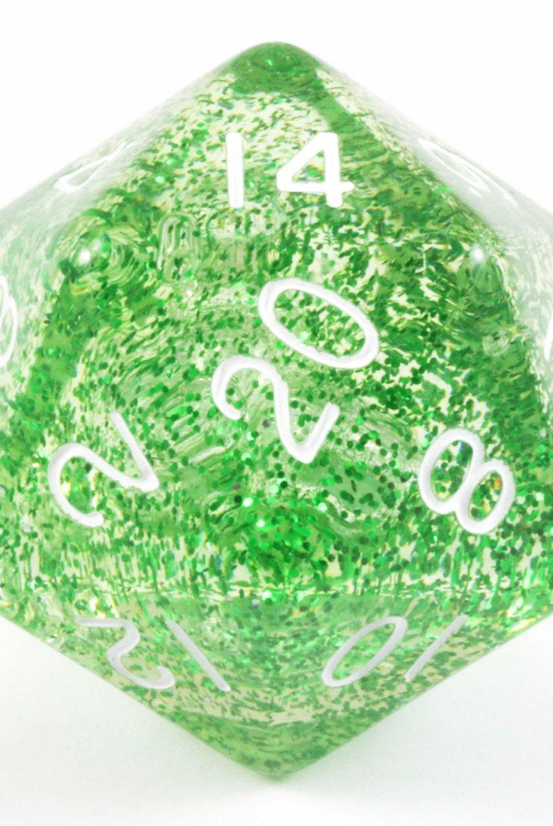 Giant d20 D&D Light Green