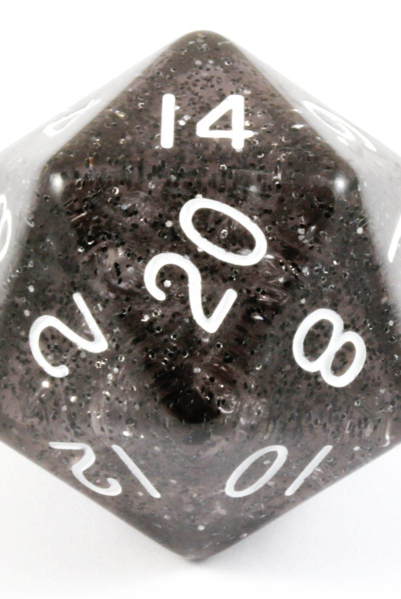 Giant d20 D&D Black