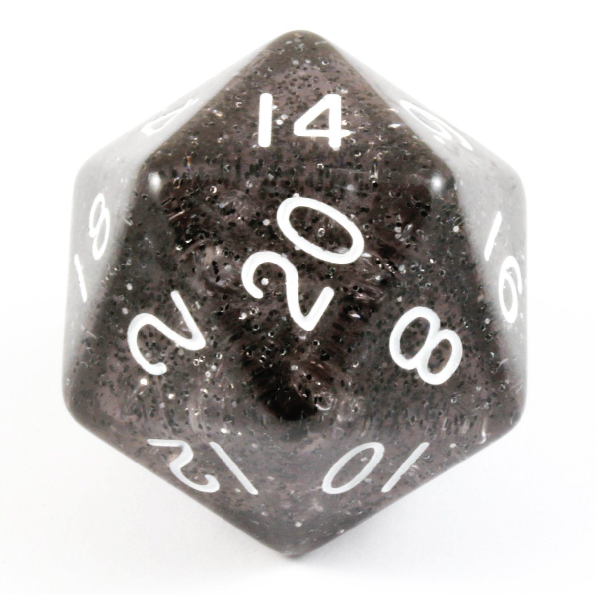 Giant d20 D&D Black
