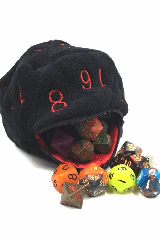 d20 dice bag