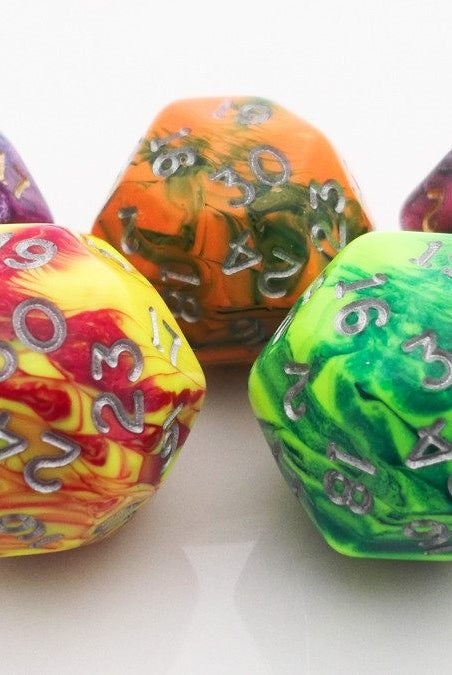 30-sided dice toxic d30