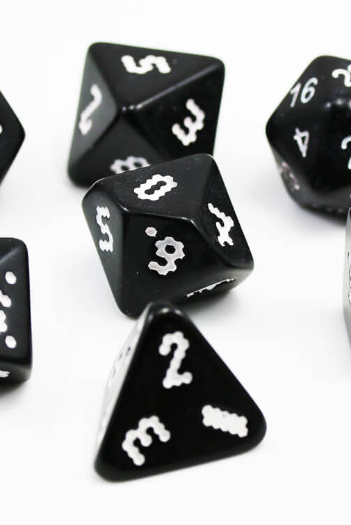 The Dice Lab OptiDice Black