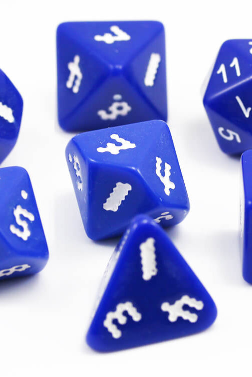 The Dice Lab OptiDice Blue