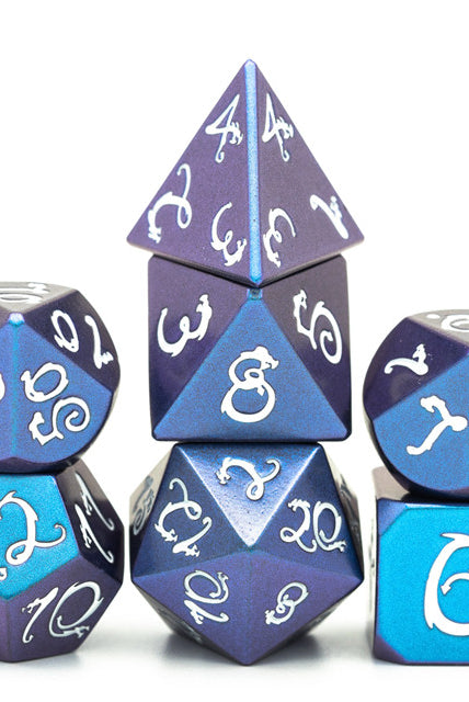 Dragon Dice Color Shift Blue Purple