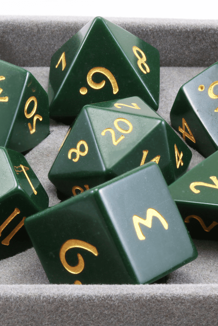 Ranger Green Turquoise Dice