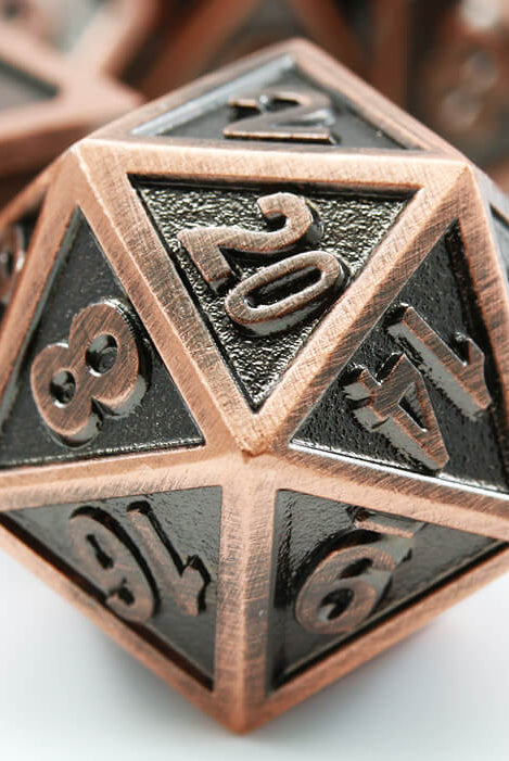 Copper d20