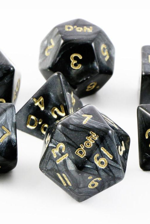 D'oh! Dice Pearl Black