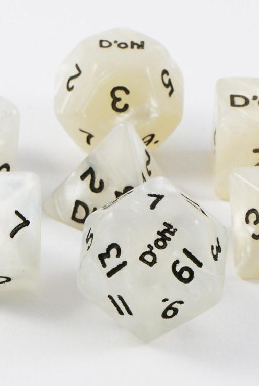 D'oh! Dice Pearl White
