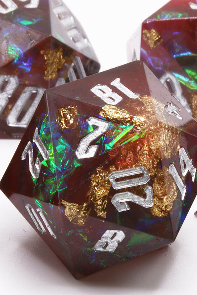 Hellscape DnD dice