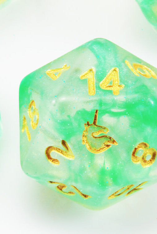 D&D Dice Icy Everglades