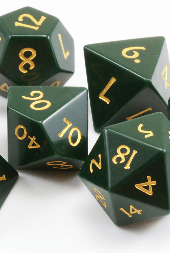 Ranger Green Turquoise Dice 3