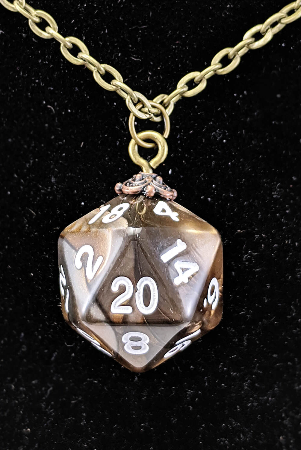 Rogue d20 necklace