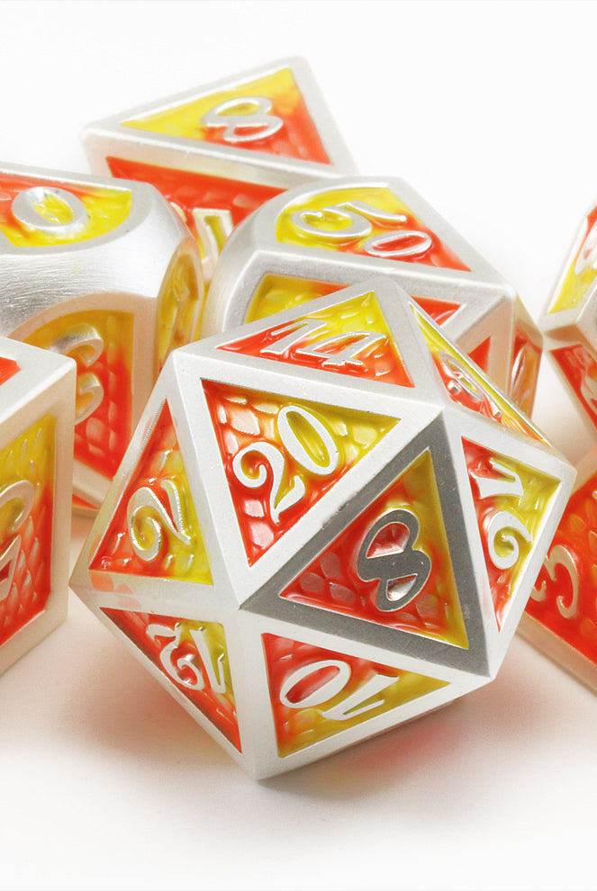 Dragon Scale Dice Flame