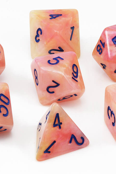 dnd dice shadowstone orange