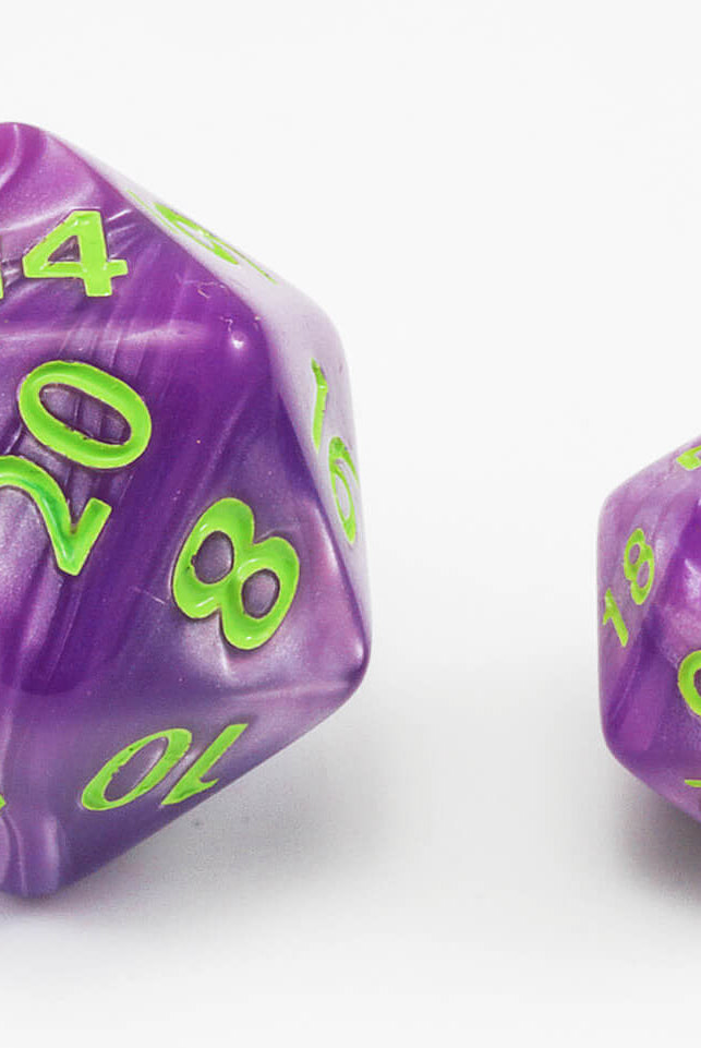 Giant d20 Purple