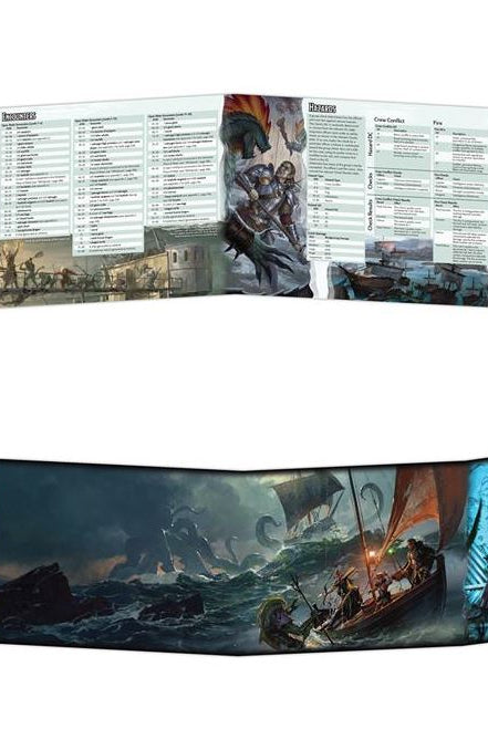 DM Screen Of Ships And The Sea