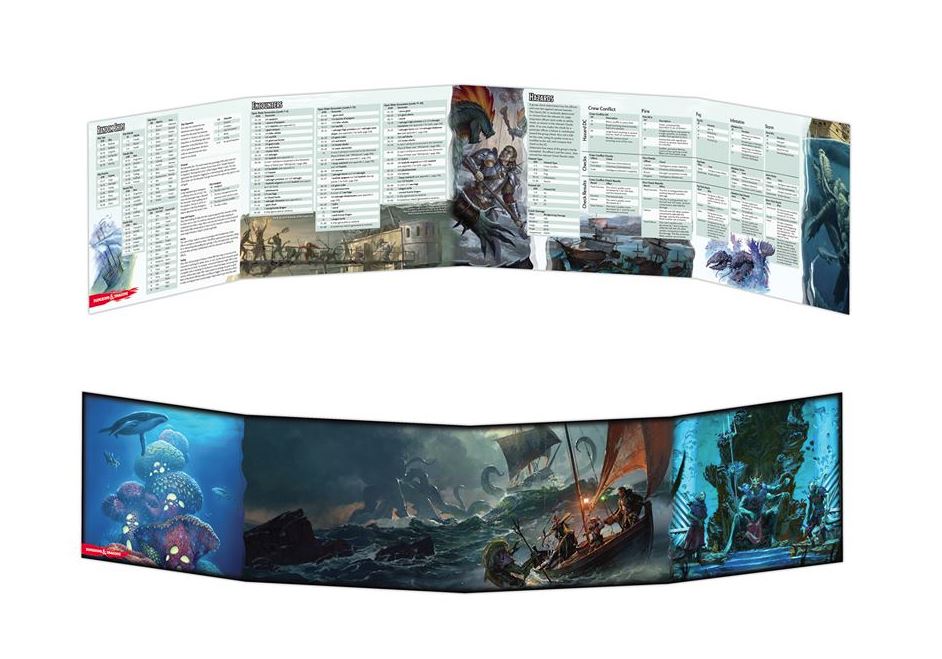 DM Screen Of Ships And The Sea
