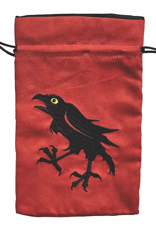 Red Raven Dice bag