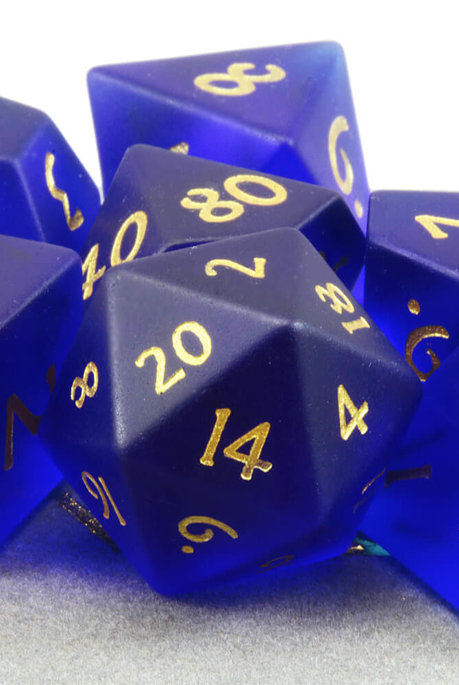 TTRPG Dice Blue