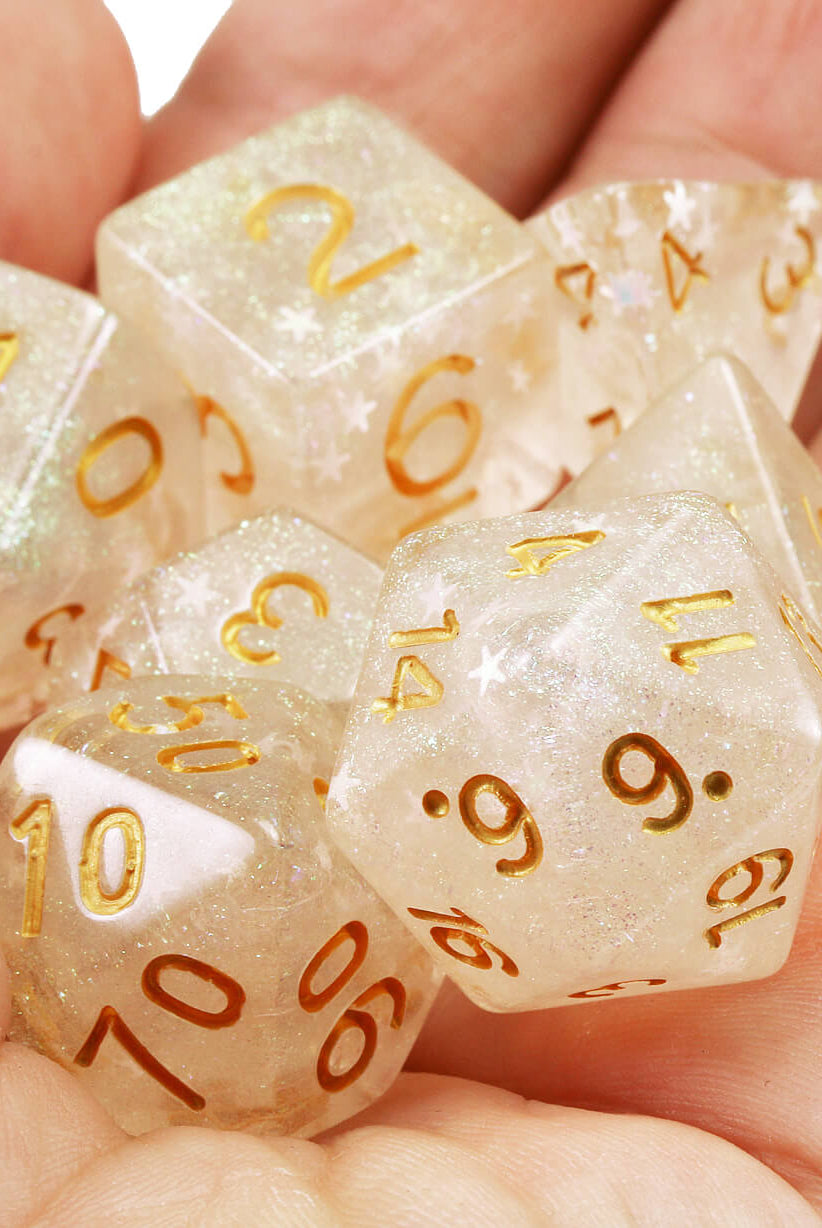 Star Dice White Wedding
