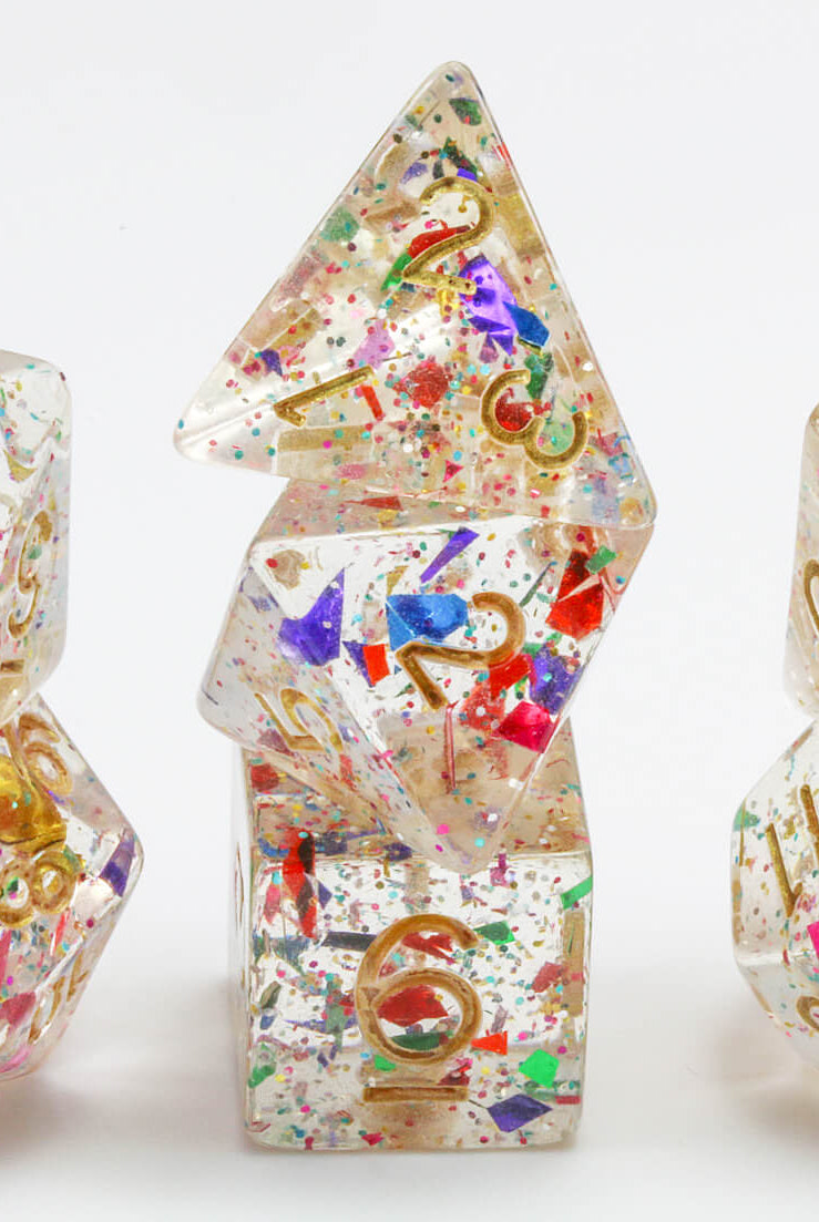 Confetti D&D Dice