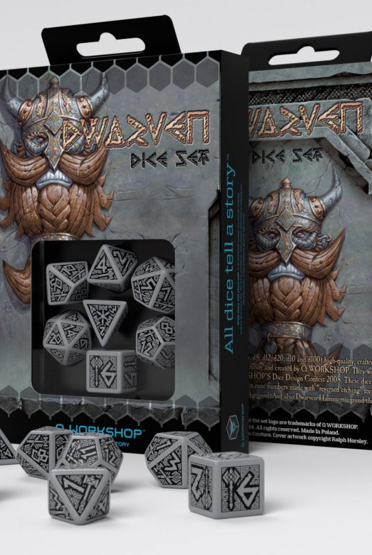 Dwarven dice gray