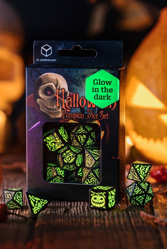 Black and Orange Dice