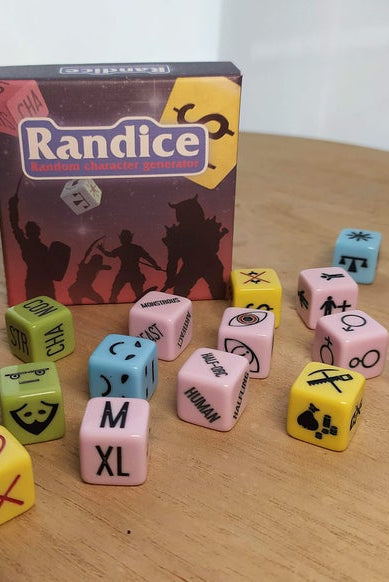 Randice RPG Dice Random Character Generator 4